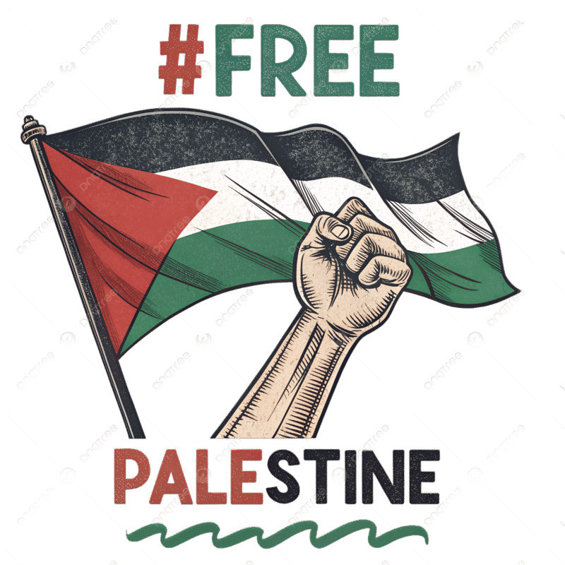 Ilustrasi perjuangan rakyat Palestina