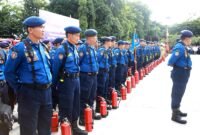 Apel Pasukan Gulkarmat DKI Jakarta. (Dok-Humas DKI)