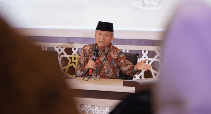 Ketua PP Muhammadiyah Anwar Abbas menegaskan ritual ‘masuk surga Rp1 juta’ di Bekasi merupakan penipuan yang harus dihentikan. (Dok-PP Muhammadiyah)