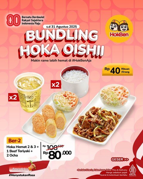 HokBen/Foto:instagram/hokben_id