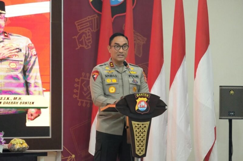 Presiden Prabowo Subianto melantik Irjen Pol Suyudi Ario Seto sebagai Kepala Badan Narkotika Nasional (BNN) di Istana Negara, Jakarta, Senin (25/8/2025). (Dok-Polda Banten)