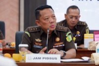 Ketua Satgas PKH, Febrie Adriansyah, memberikan keterangan pers terkait temuan tambang ilegal seluas 4,2 juta hektare di kawasan hutan, Jakarta, Kamis (28/8/2025). (Dok-Istimewa)