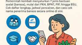 7 jenis bantuan sosial dari pemerintah
