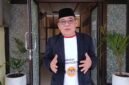Sekretaris FKUB Kabupaten Bekasi, Haji Somad, menyampaikan pesan kerukunan lintas agama untuk menjaga kondusifitas wilayah. (Dok-Istimewa)