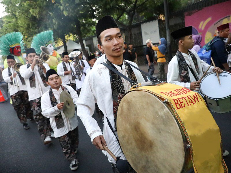 Ilustrasi-Masyarakat antusias menyaksikan Karnaval Budaya DKI Jakarta yang menampilkan ragam kebudayaan nusantara dalam rangka peringatan HUT RI ke-80.