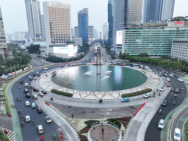 Bundaran HI, Jakarta Pusat. (Dok-Pemprov DKI Jakarta)
