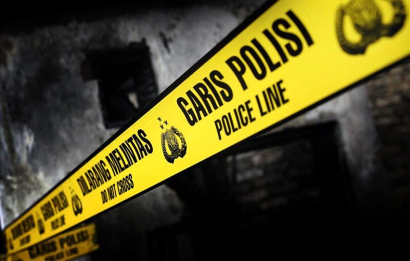 Ilustrasi garis polisi. (Dok-Istimewa)