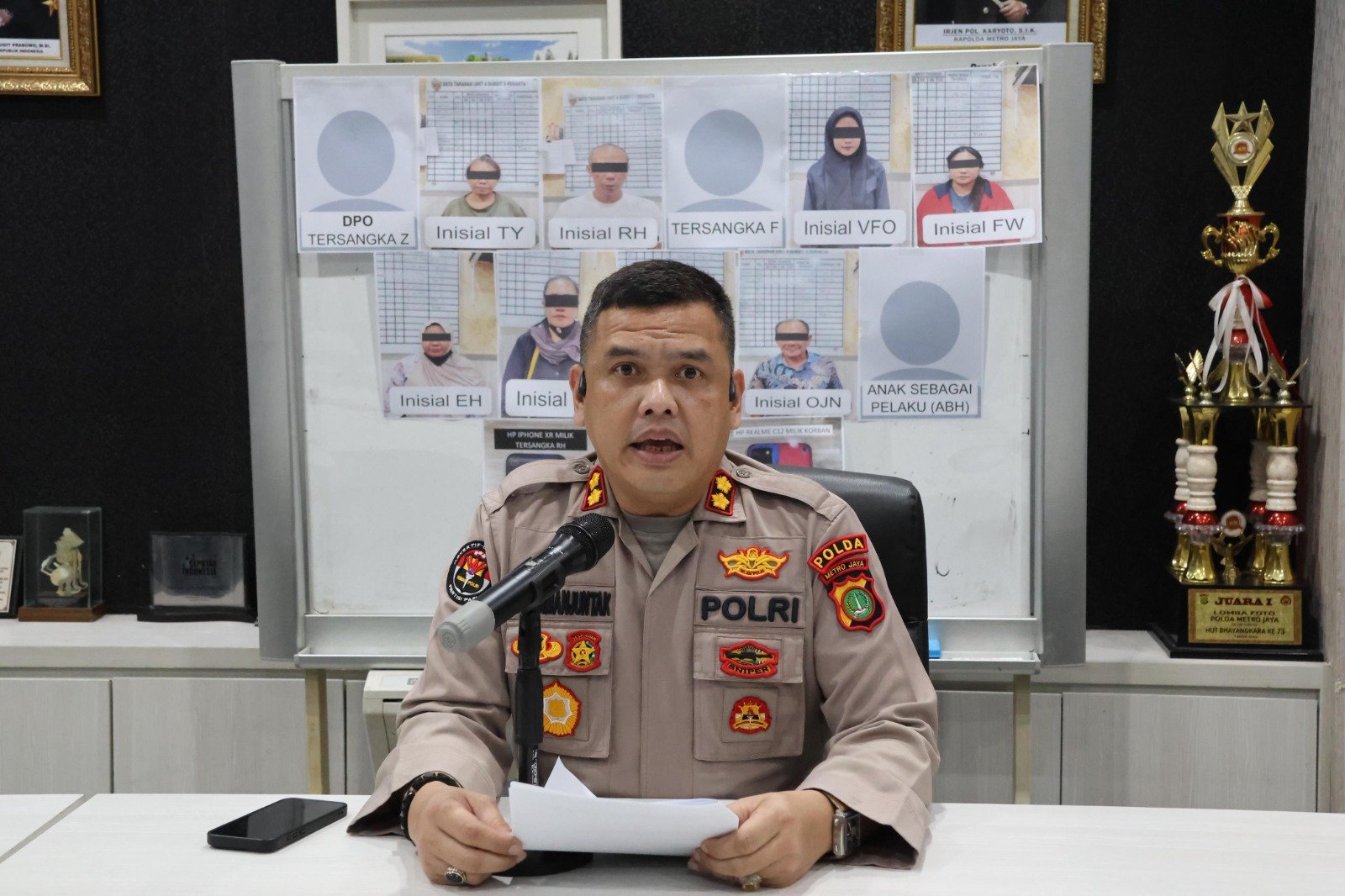 Kasubbid Penmas Bidhumas Polda Metro Jaya, AKBP Reonald Simanjuntak