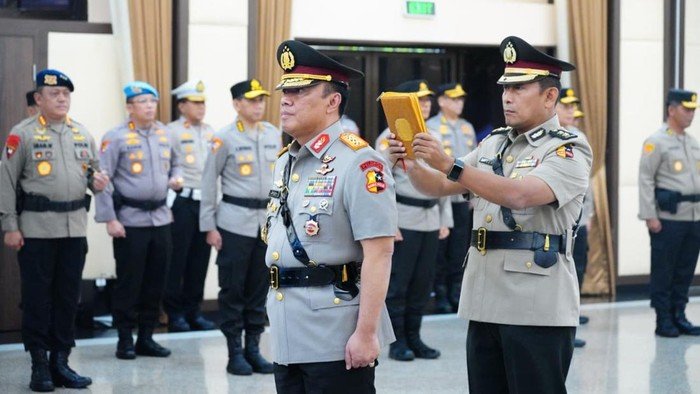 Mabes Polri: Komjen Dedi Prasetyo dilantik Wakapolri, fokus realisasikan program Asta Cita. (Dok-Itwasum polri)