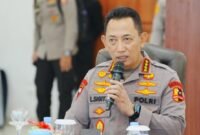 Kapolri Jenderal Listyo Sigit Prabowo usai bertemu Presiden Prabowo Subianto di Hambalang, Jawa Barat, menegaskan Polri mengusut tuntas kasus tewasnya pengemudi ojol Affan Kurniawan, Sabtu (30/8/2025). (Dok-Polri)