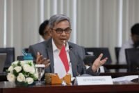 Ketua KPK Setyo Budiyanto membeberkan dugaan Noel menerima Rp3 miliar dari kasus pemerasan sertifikat K3. (Foto: Humas KPK)