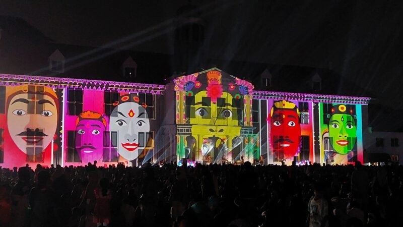 Rayakan HUT Ke-80 RI di Kota Tua: Jakarta Light Festival & Gegap Gempita Gratis. (Dok-Istimewa)