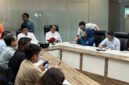 Kepala Kesbangpol DKI Jakarta, Muhammad Matsani, menjelaskan pembentukan Posko Krisis Center Jaga Jakarta sebagai langkah antisipasi dampak aksi unjuk rasa. (Dok- Kominfo DKI JKT)
