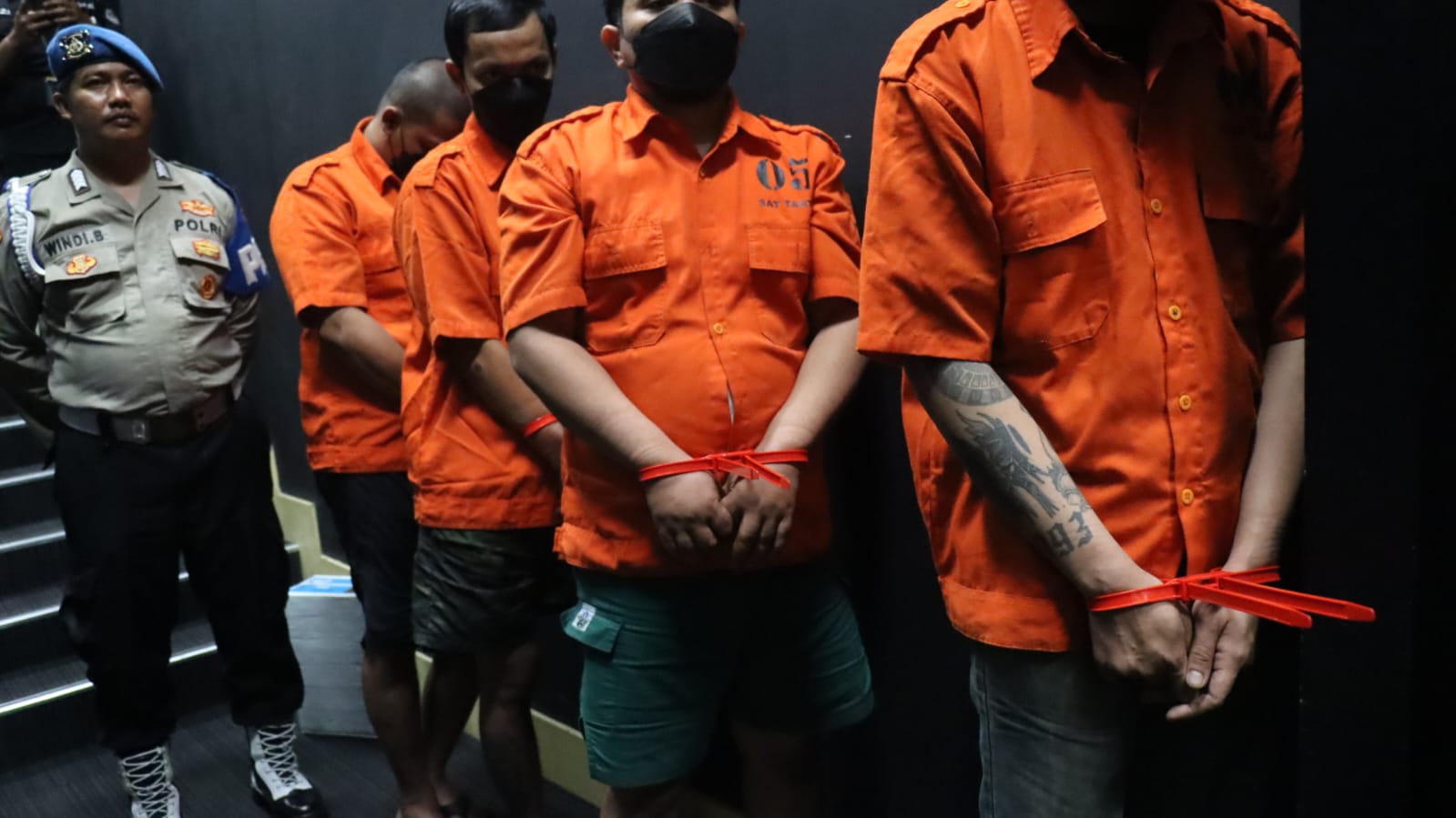 Empat tersangka Kasus Penganiayaan Suporter di GBK