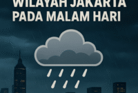 BMKG memprakirakan berawan pagi–sore dan hujan ringan pada malam hari (8/8/2025). (Dok-onlinews)