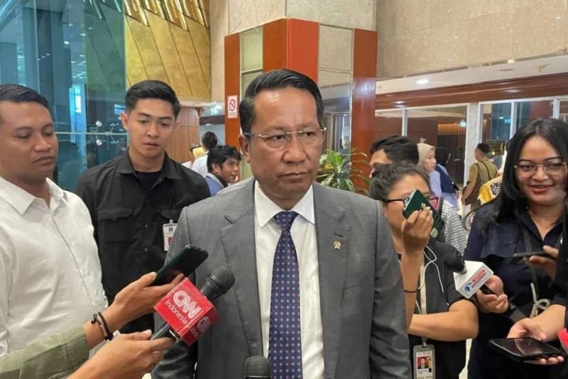 Menkum HAM Supratman Andi Agtas menegaskan lagu kebangsaan Indonesia Raya masuk domain publik dan tak bisa dikenakan royalti. (Dok-Istimewa)