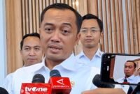 Mensesneg Prasetyo Hadi meminta aparat kepolisian mengamankan aksi demonstrasi dengan hati-hati setelah pengemudi ojol tewas diduga tertabrak rantis Brimob di Jakarta, Jumat (29/8/2025). (Dok-Sekneg)