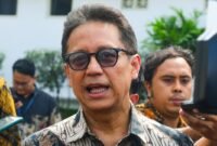 Menteri Kesehatan Budi Gunadi Sadikin menjelaskan rencana kenaikan iuran BPJS Kesehatan masih dibahas pemerintah di Jakarta, Rabu (27/8/2025). (Dok-Istimewa)
