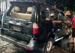 Lurah Manggarai Selatan, Muhammad Sidik, menjadi korban penyerangan massa hingga mobil dinas yang digunakan mengalami perusakan, Senin (25/8/2025), Jakarta. (Dok- Kominfo DKI JKT)