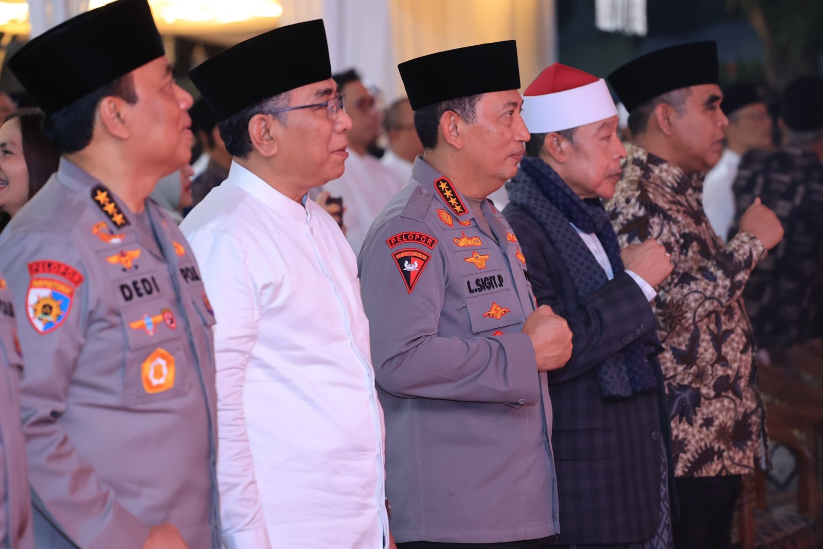 Kapolri Jenderal Listyo Sigit Prabowo di acara Haul Pondok Buntet Pesantren Cirebon