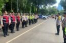 Personel Polda Metro Jaya bersama TNI dan Pemprov DKI melepas patroli skala besar menjaga keamanan Jakarta, Minggu (31/8/2025). Dok-Istimewa)