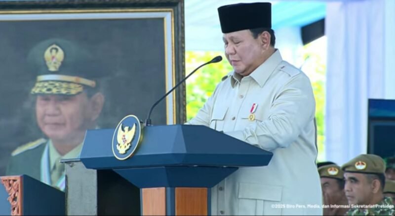 Presiden Prabowo Subianto. (Foto-Istimewa)