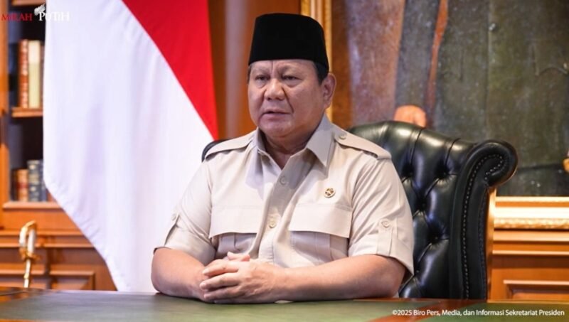 Presiden Prabowo Subianto menyampaikan duka cita mendalam dan memerintahkan penyelidikan transparan terkait kematian pengemudi ojek online, Affan Kurniawan, yang tewas ditabrak rantis polisi saat demonstrasi di Jakarta. (Dok- Setpres)