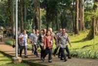 Taman Bendera Pusaka di Barito, Kebayoran Baru, akan menjadi ikon ruang terbuka hijau baru di Jakarta Selatan yang mendukung keberlanjutan kota dan kehidupan sosial masyarakat urban. (Dok-Pemperov DKI Jakarta)