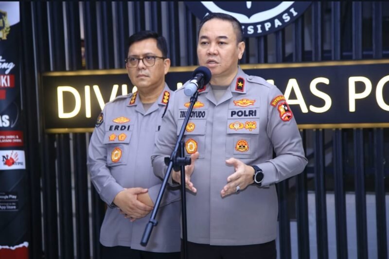 Polri menggelar Apel Gelar Pasukan Operasi MERDEKA JAYA-2025 di Parkir Timur Senayan, Jakarta, jelang HUT RI ke-80. (Dok-Polri)